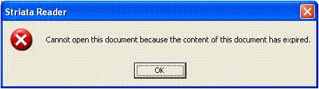 Content expired