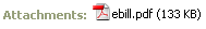 eBill with PDF