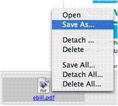 'Save as' for a Mac