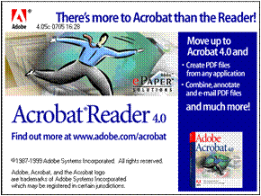 Adobe reader version 4