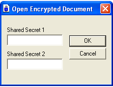 EMC shared secret request