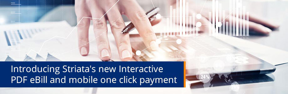 Introducing Striatas New Interactive PDF eBill And Mobile One Click Payment Introducing Striatas New Interactive PDF eBill And Mobile One Click Payment