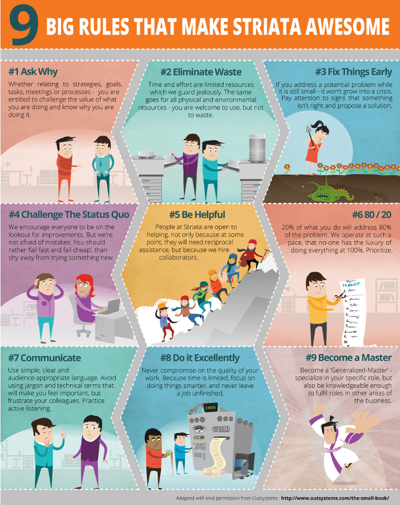 9 Big Rules that make our company awesome 9 Big Rules that make our company awesome