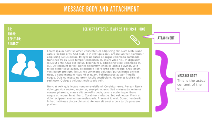 Email body Email body