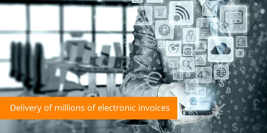 Delivery Of Millions Of Electronic Invoices