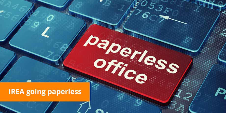IREA Going Paperless IREA Going Paperless
