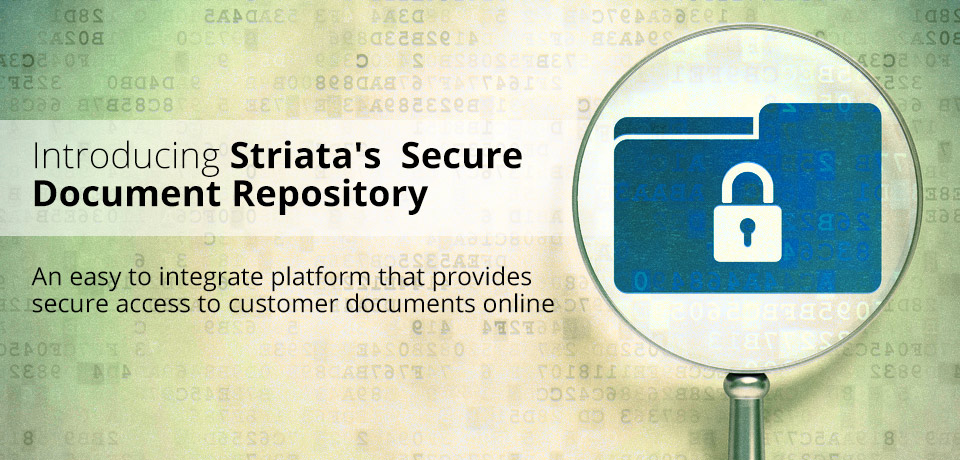 Striata Launches Secure Document Repository (SDR)