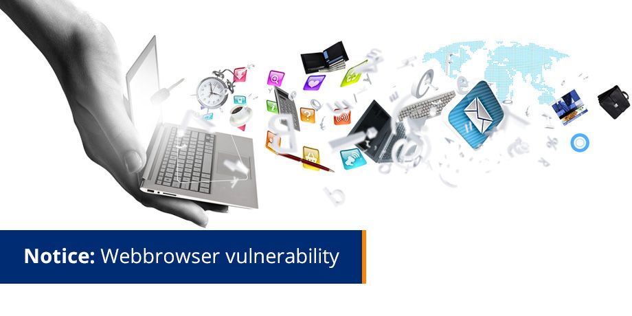 Notice - web browser vulnerability