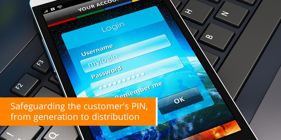 Striata ePIN - Securely delivering bankcard PINs electronic