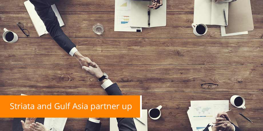 Striata And Gulf Asia Partner Up