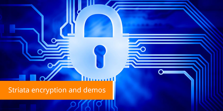 Striata encryption and demos Striata encryption and demos