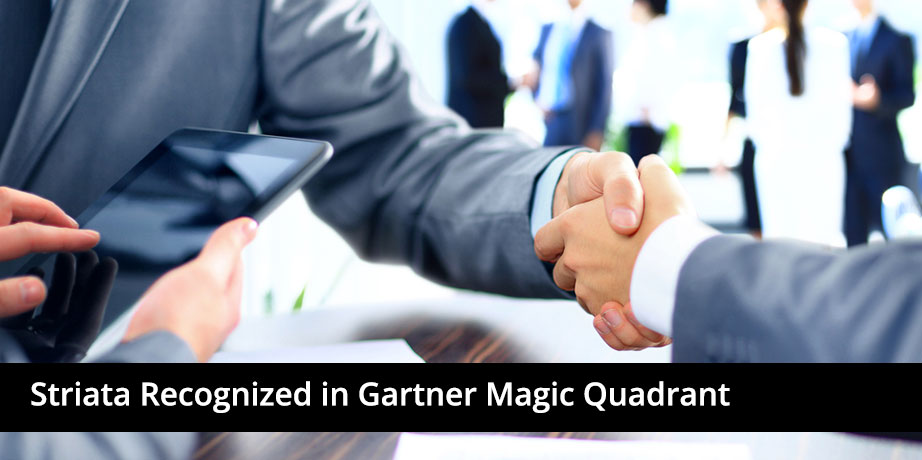 Striata recognized in Gartner Magic Quadrant for Customer Communications Management Software (2015)