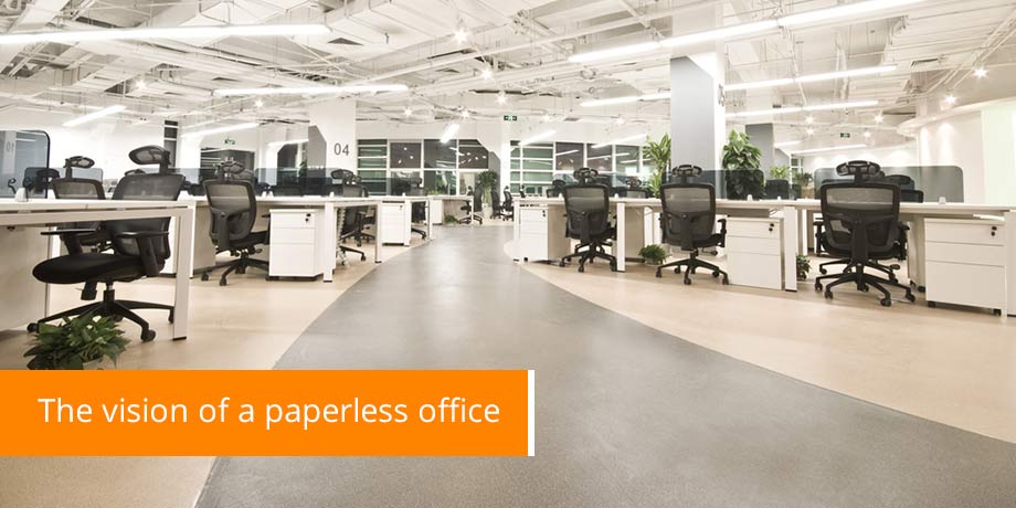 The Vision Of A Paperless Office - Save a tree with Striata eBilling The Vision Of A Paperless Office - Save a tree with Striata eBilling