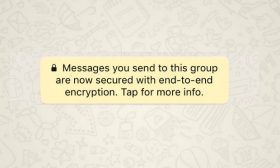 Whatsapp Message Encryption Example