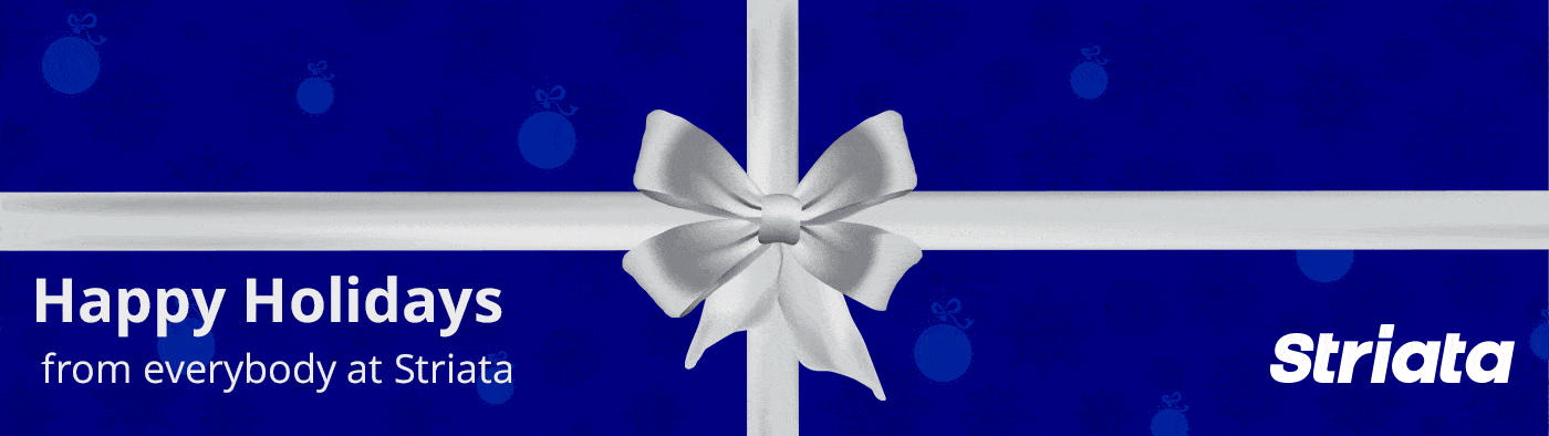 Striata Happy Holidays 2016 Striata Happy Holidays 2016