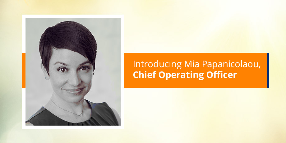 Get to know our digital expert Mia Papanicolaou - Chief Operating Officer