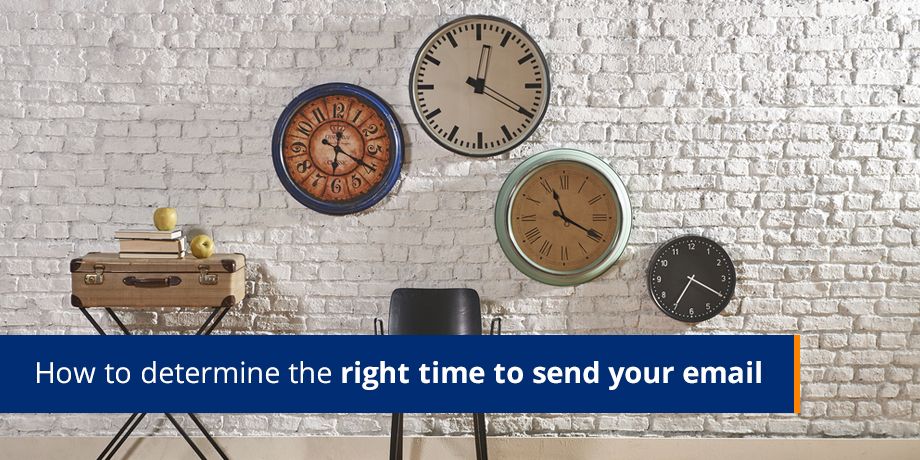 Which day is the right day for email?